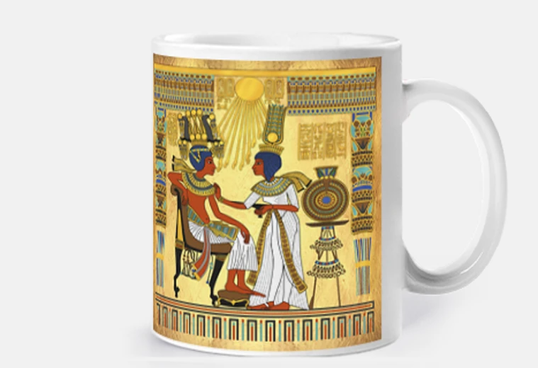 Cup throne of tutankhamun