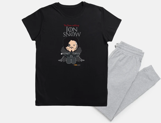 Pigiama thrones john snow