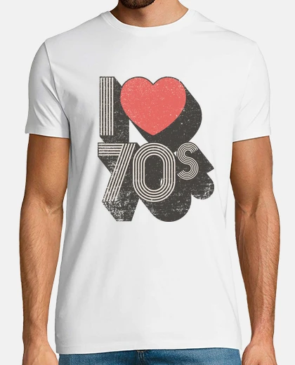 T-shirt ti amo 70s