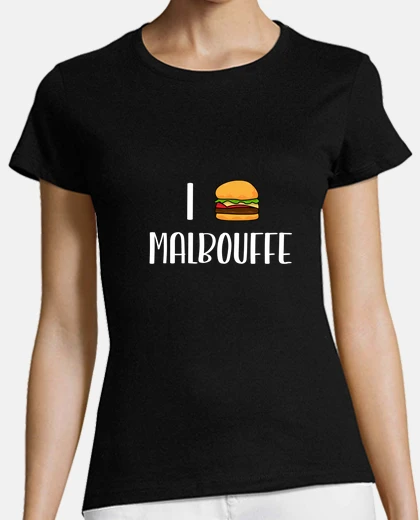 T-shirt ti amo il cibo spazzatura