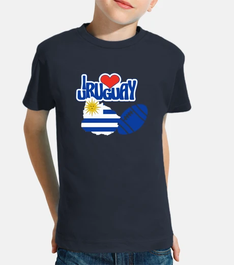 Abbigliamento ti amo il rugby uruguaiano