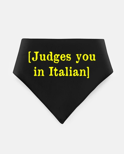 Mascotas Ti giudica in italiano - citazioni dive