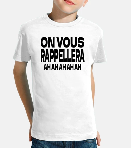 Abbigliamento Ti richiameremo