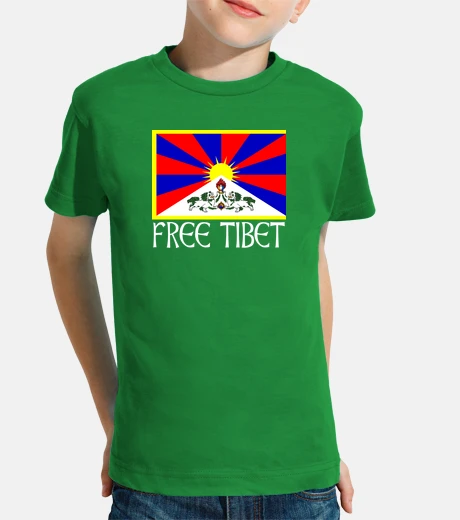 Vêtements tibet libre blanc