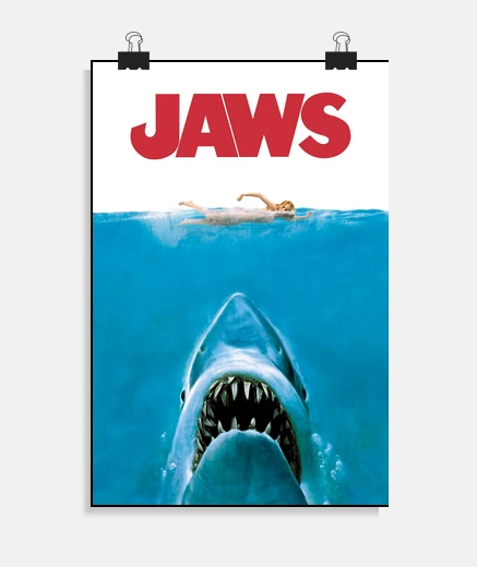 Póster Tiburón