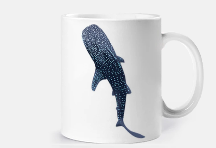 Taza tiburon ballena