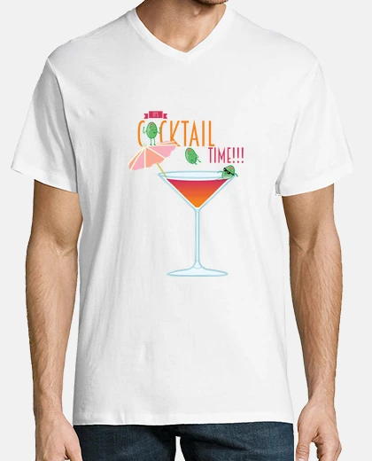 T-shirt tic cocktail time