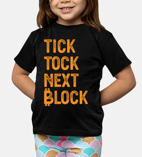 Ropa TICK TOCK NEXT BLOCK BITCOIN