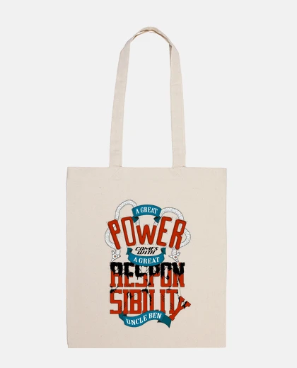 Bolsa tiene un gran poder conlleva una gran respons con una bolsa