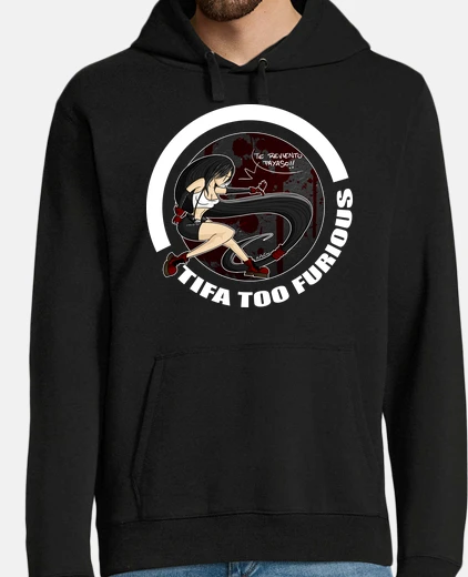 Sudadera Tifa too furious