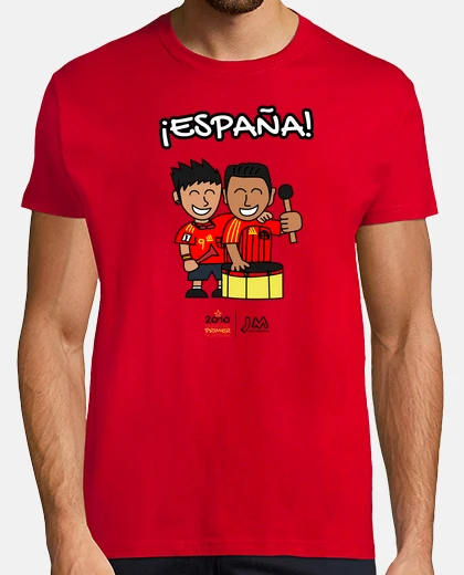 T-shirt tifosi spagnola - calcio - spagna