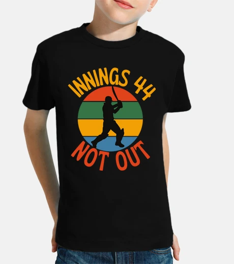 Abbigliamento tifoso di cricket compleanno di 44 anni
