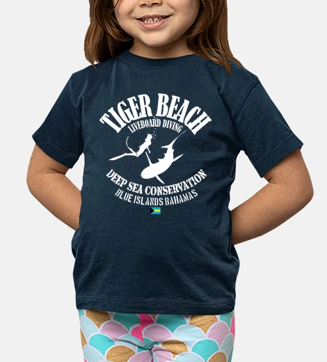 Kids tiger beach bahamas