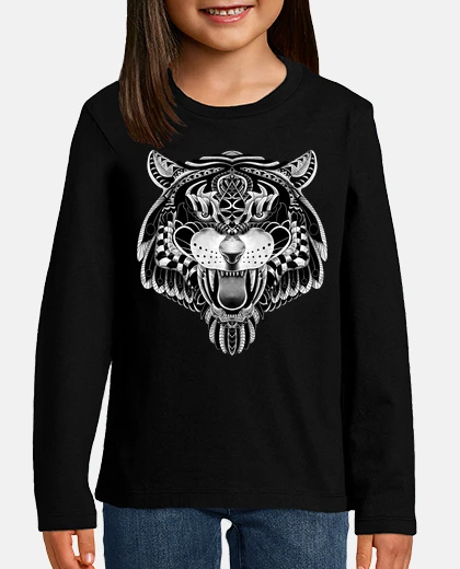 Kids Tiger Ornate