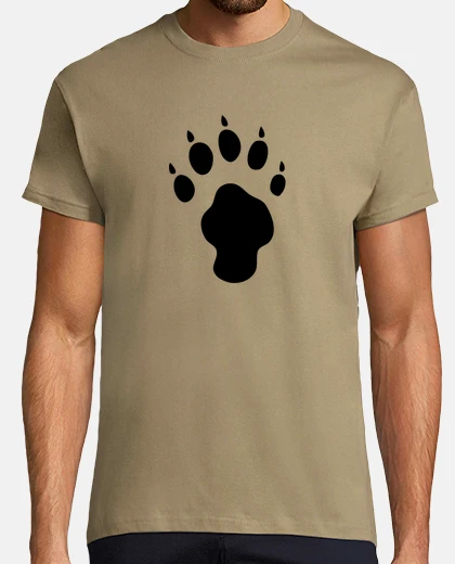 T-shirt tiger paw