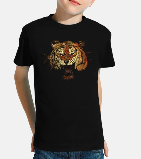 Kids tiger roar color