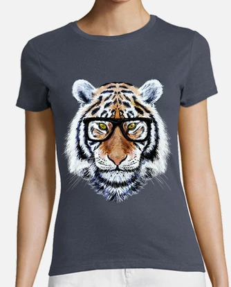 Womens tiger hot sale face shirt