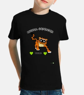tiger t-shirt - animal defender