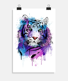 tiger watercolor