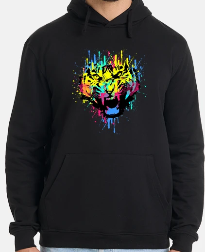 Sudadera tigre de salpicadura