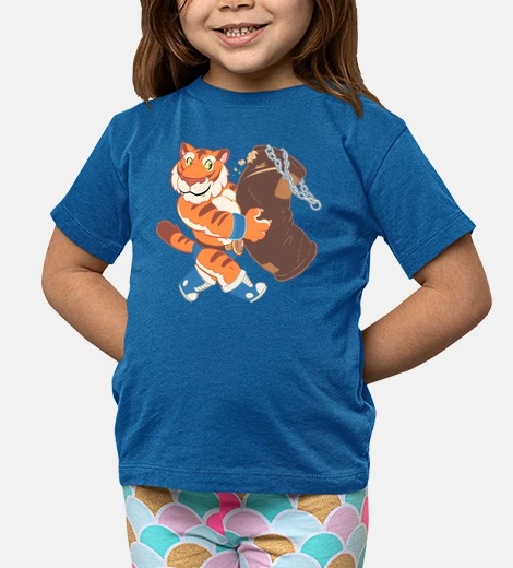 Vêtements tigre gym t shirt garçon