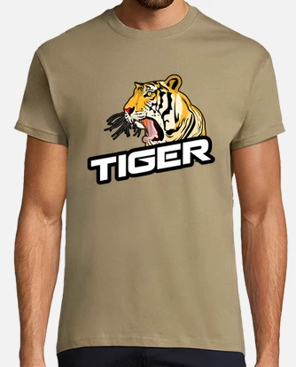 Playera tigre ilustracion laTostadora Mexico