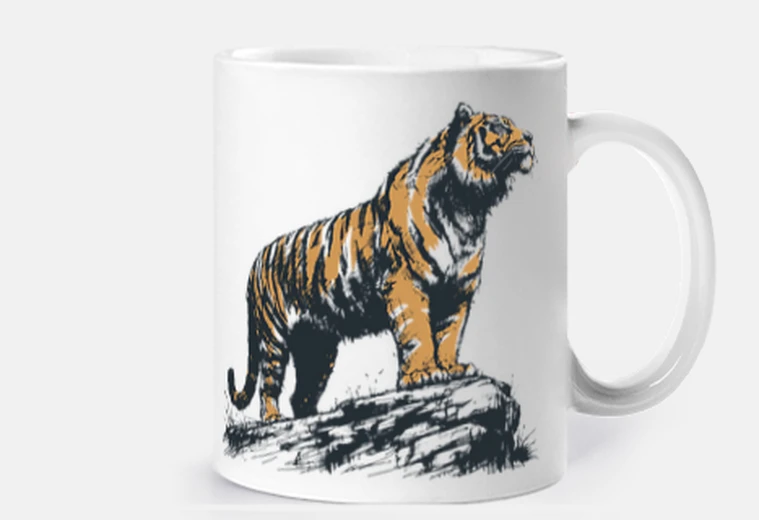 Taza TIGRE ILUSTRACIÓN