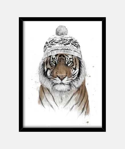Quadro tigre siberiana
