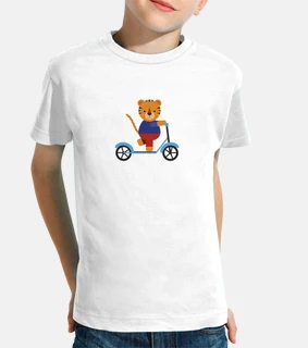 tigre en scooter