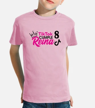 Camiseta tik tok niña 8 años hotsell