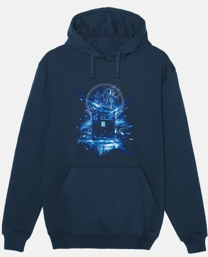 Hoodie time storm -blue