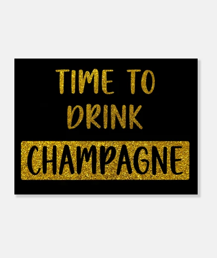 Wall time to drink champagne