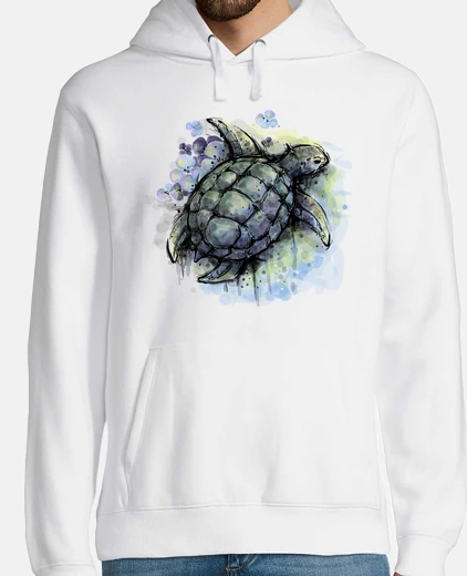 Sudadera tinta de tortuga
