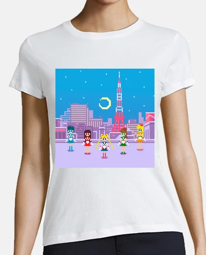 Camiseta .:Tiny Pixels:. Sailor Moon