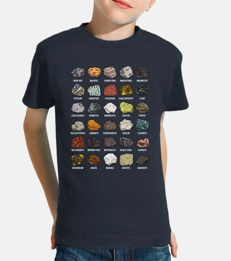 Abbigliamento tipi di minerali rocce pietre futuro geologo umorismo geologia