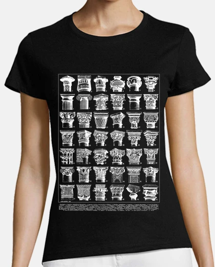 Playera Tipos de Capiteles Historia Del Arte Clásico Roma Y Grecia Profes