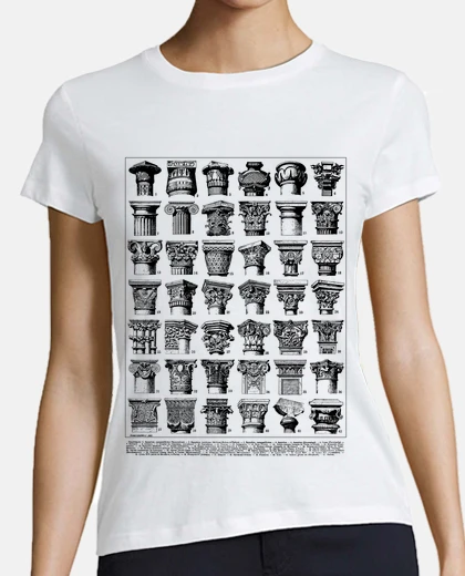 Playera Tipos de Capiteles Historia Del Arte Clásico Roma Y Grecia Profes