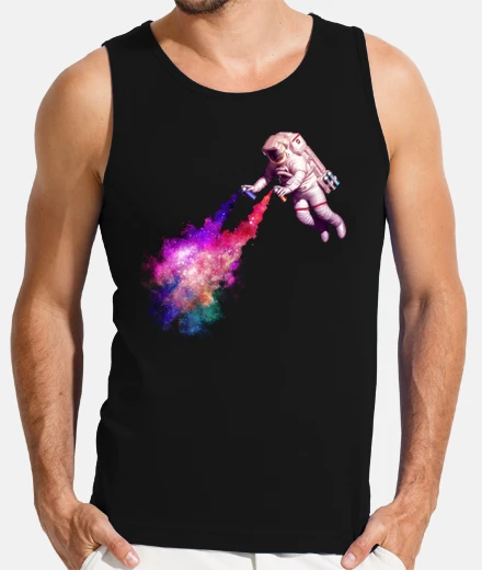 Tee-shirt tir homme bretelles étoiles