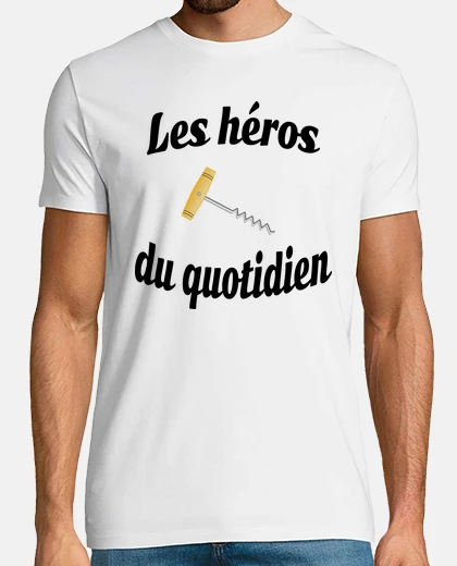 Tee-shirt tire bouchon