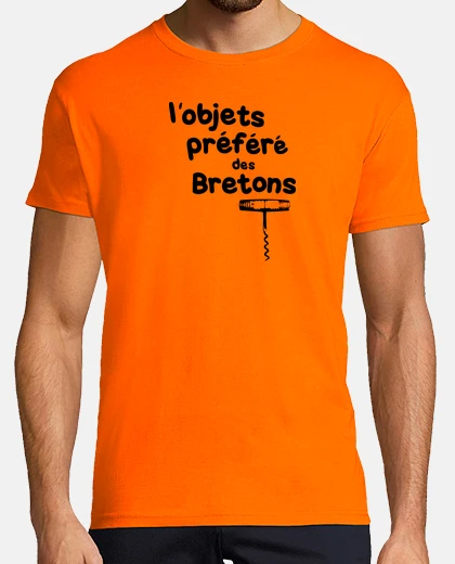 Tee-shirt tire bouchon objet préféré breton