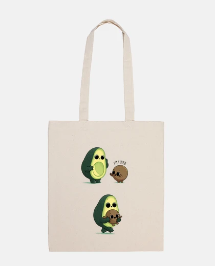 Bag tired avocado