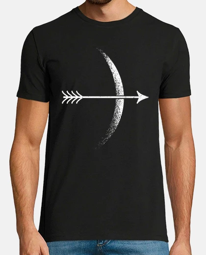 Playera tiro con arco arquero luna tiro con arc