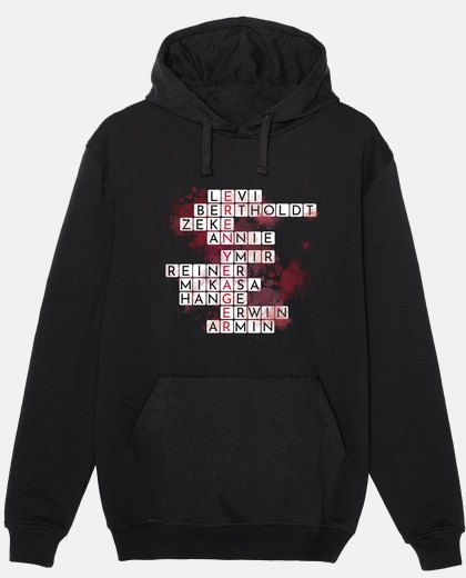 Sudadera Titan crosswords