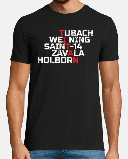 T-shirt titani famosi