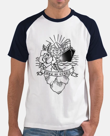 Camiseta Titanic old school