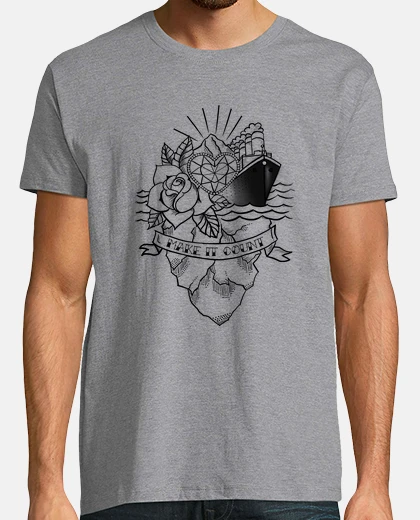 Camiseta Titanic old school
