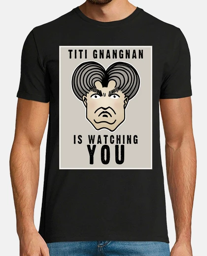 Camiseta titi cursi te está mirando (hombre)