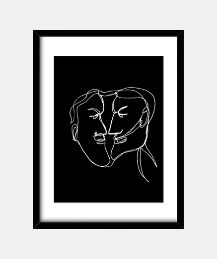 Framed to kiss