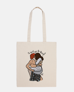 to bed or to sleep - outlander bag