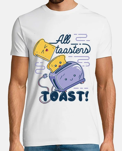 T-shirt toaster humor pun